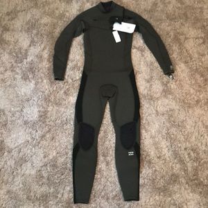 Boys' 4/3 Absolute Chest Zip Full Wetsuit